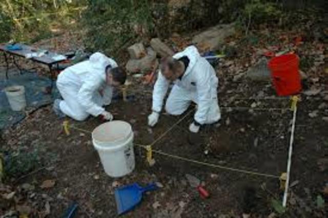 Soil on suspects boots matches that at the crime scene.