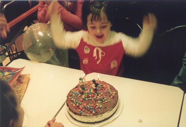 My first birthday party!