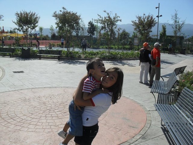 My first day at amusement park