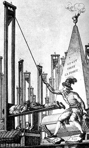 Execution of Robespierre