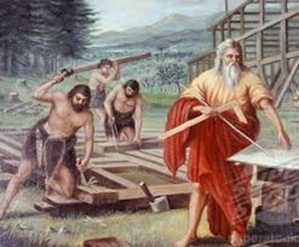 Se inició la Construcción del arca