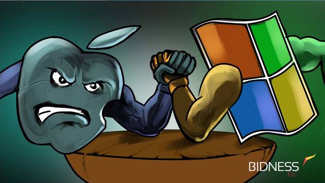 Microsoft and Apple go at it