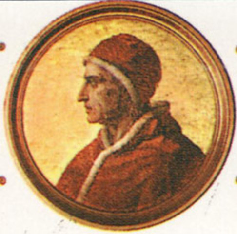 Pope of Rome Gregory XII Elected