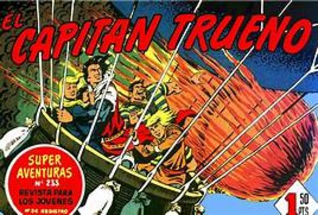 Es representado en España por el capitán trueno