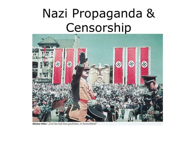 Nazi Propaganda and Censorship