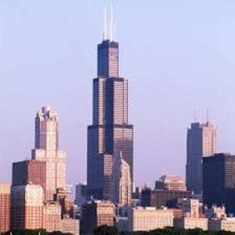 The Sears Tower was built