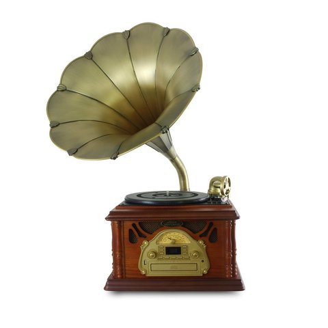 phonograph created by Thomas Edison