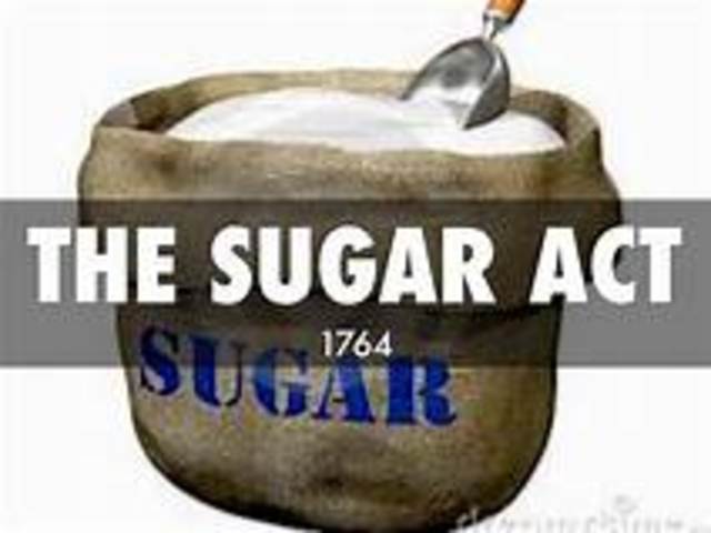 The Sugar Act Passed
