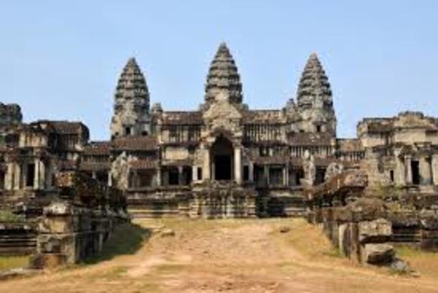 The Khmer Empire is Founded in Cambodia
