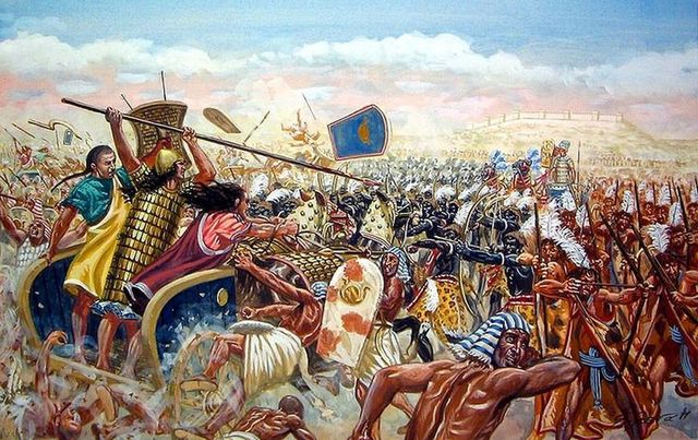 Battle of Megiddo begins