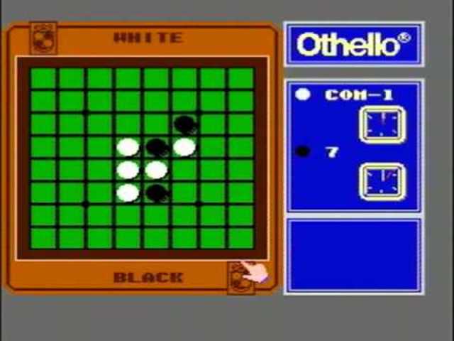 Computer Othello.