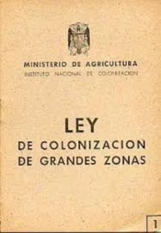 Primera Ley de Colonización.