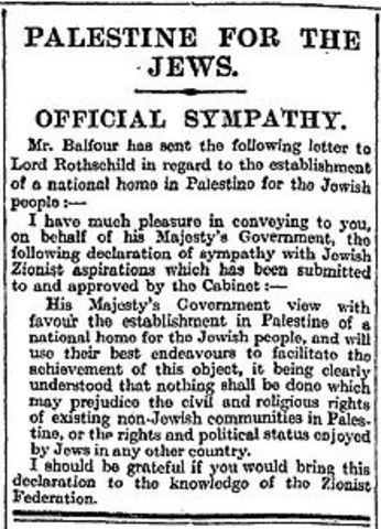 Declaración Balfour