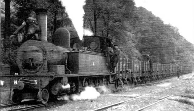 La primera línea ferroviaria