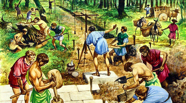 La società dell'impero romano