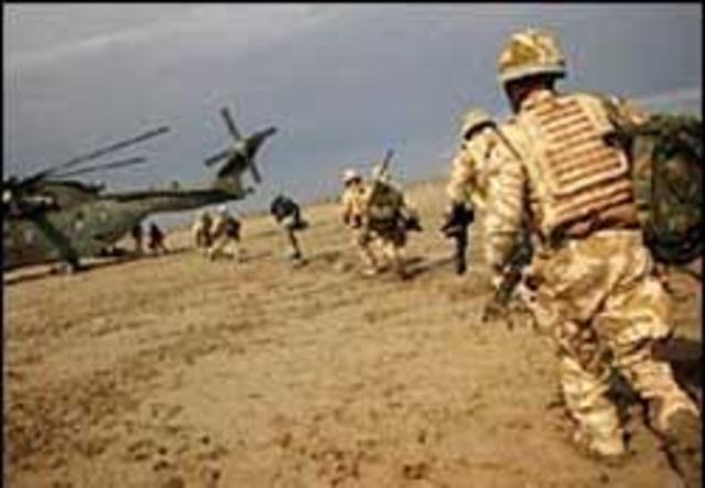 Ritiro delle truppe Inglesi