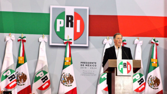 Candidato a la presidencia Meade