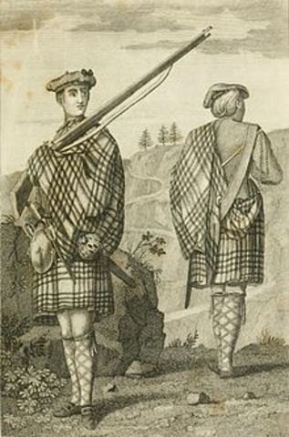 Highland Scots Arrive