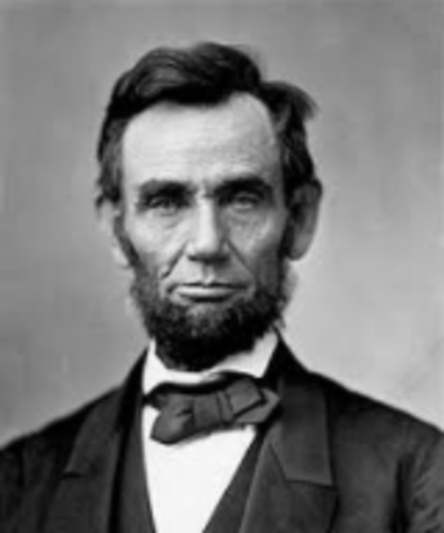 Abraham Lincoln becomes president