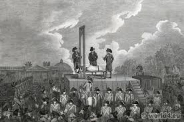 Execution of Marie Antoinette