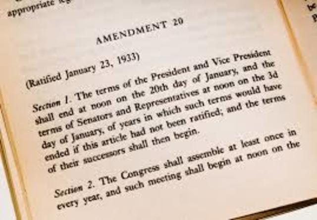 20th Admendment