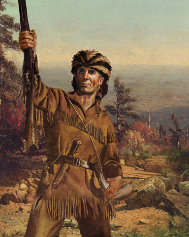 Jedidiah Smith was the first american to go through the redwoods.