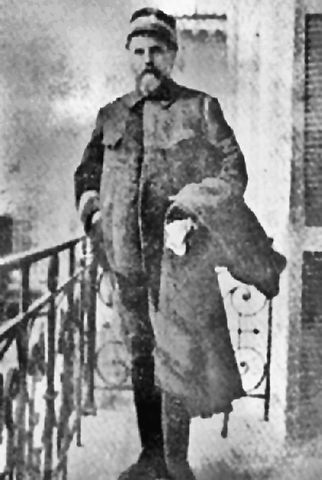 He was killed in Driskos, an area near Ioannina, in a battle against Turks, during the Balkan Wars