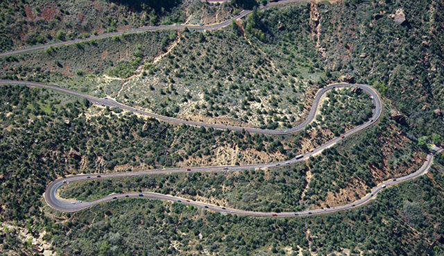 Highway in Zion