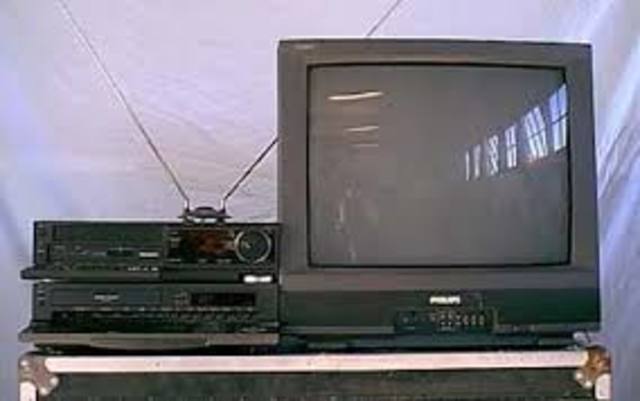 La televisión y cinta VHS
