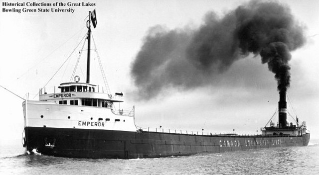 The SS Emperor sank