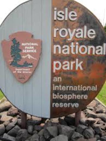 Became a National Park