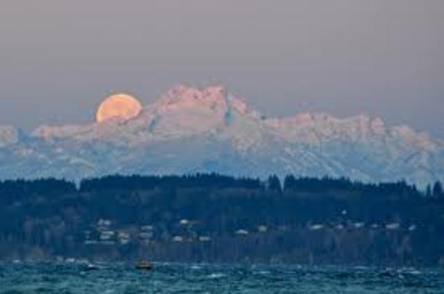 The mountain range was discovered by pioneers.