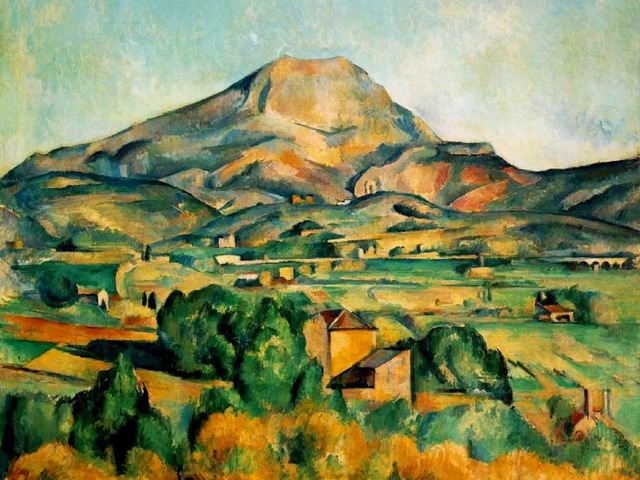 Monte de santa victoria - Cezanne