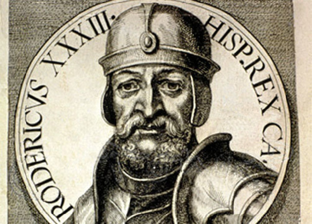 Roderic sustetueix a Witiza