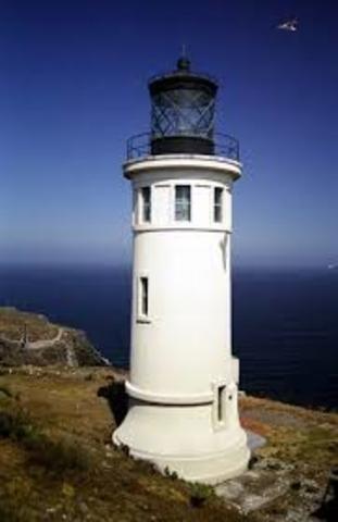 A Light Tower is built in the Channel Islands.