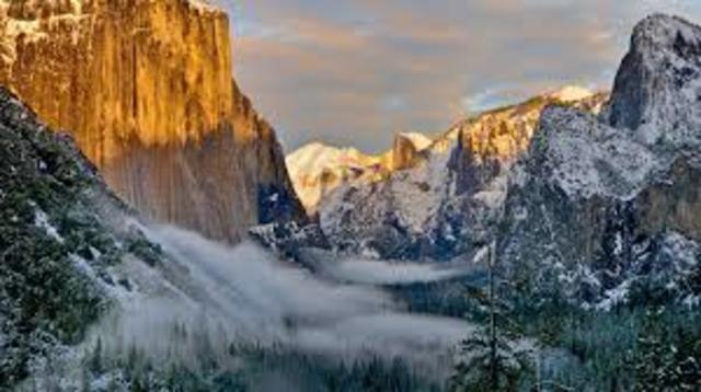 Yosemite was made a National Park