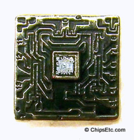 the first computer chip