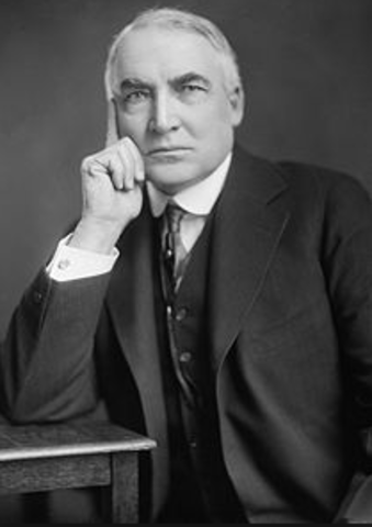 Warren G. harding's "Return to Normalcy"