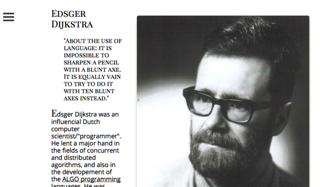 Edsger Dijkstra