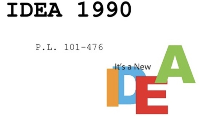 PL 101-476 Individuals with Disabilities