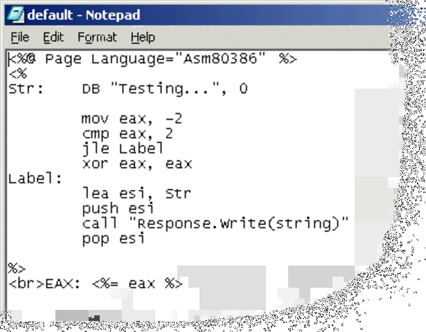 Lenguaje Ensamblador