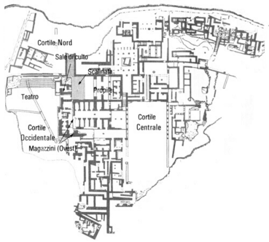 CIVILTA’ MINOICA E MICENEA: PALAZZO DI FESTO