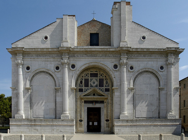 INTERVENTO SUL TEMPIO MALATESTIANO A RIMINI