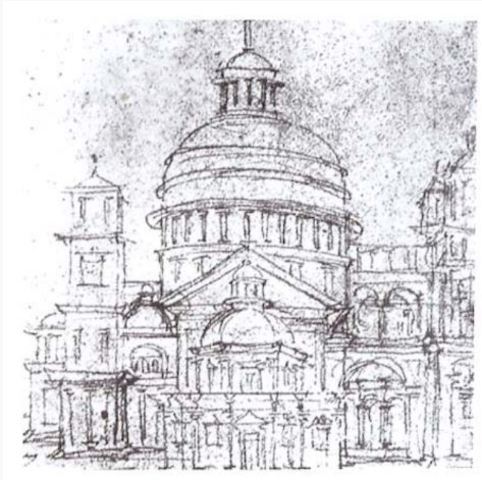 PROGETTO DI S.PIETRO: LAVORI INTERROTTI ALLA MORTE DI BRAMANTE