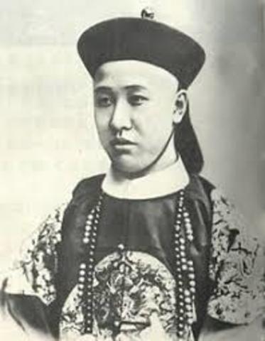 Prince Chun as a regent.