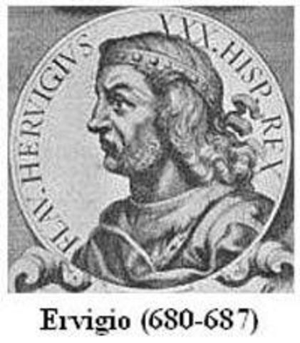 Conjura de Ervigio y del obispo Julián de Toledo