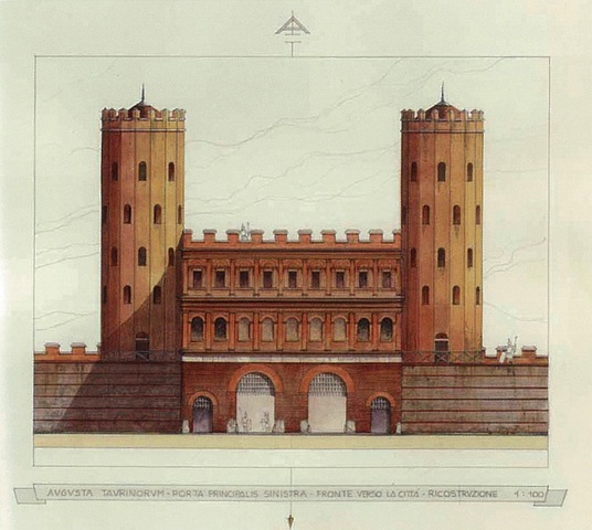 PORTA PALATINA DI TORINO
