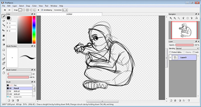 Programa de dibujo Vectoria