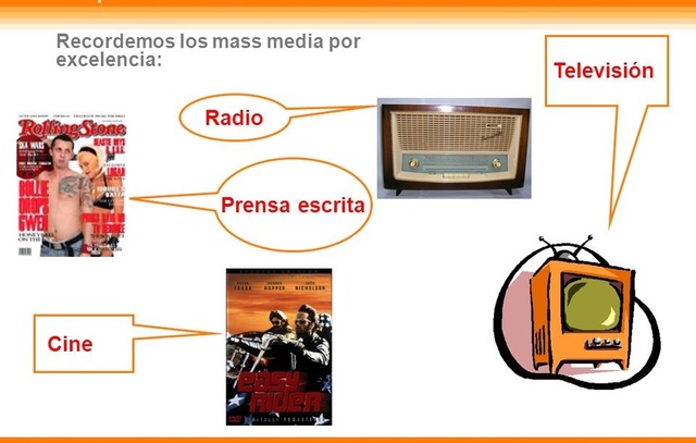 Auge de los medios masivos de comunicación