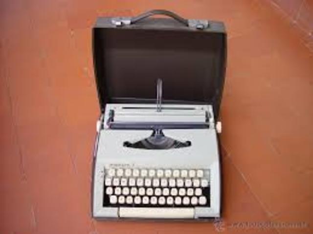 Máquinas de escribir portátiles